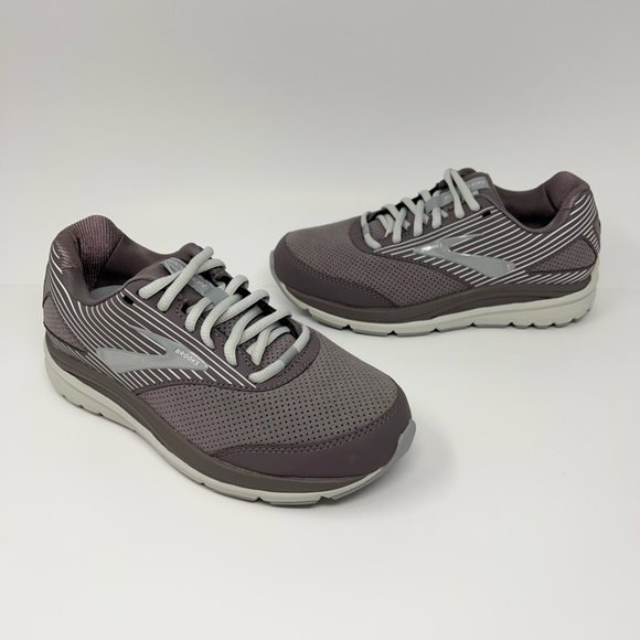 Brooks Shoes - Brooks Womens Addiction Walker Suede Walking Shoes 1203081D094 Lace Up 6.5M New